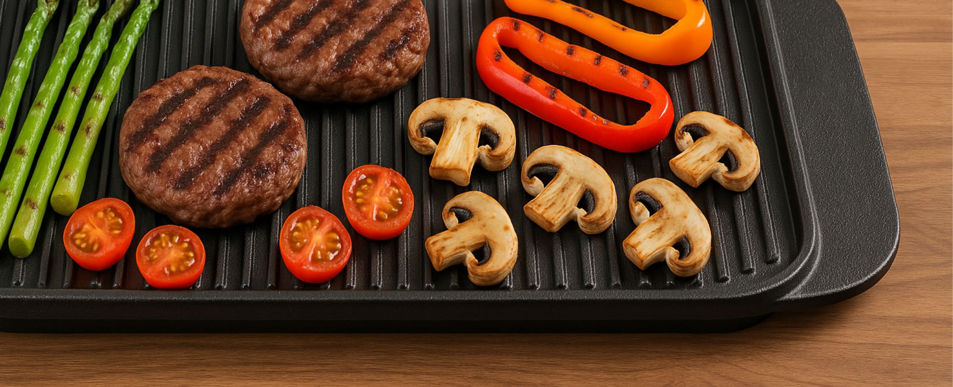 Żeliwna płyta grillowa do gotowania
